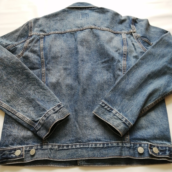 Gap Blue Denim Jacket Small NWT - Picture 5 of 9